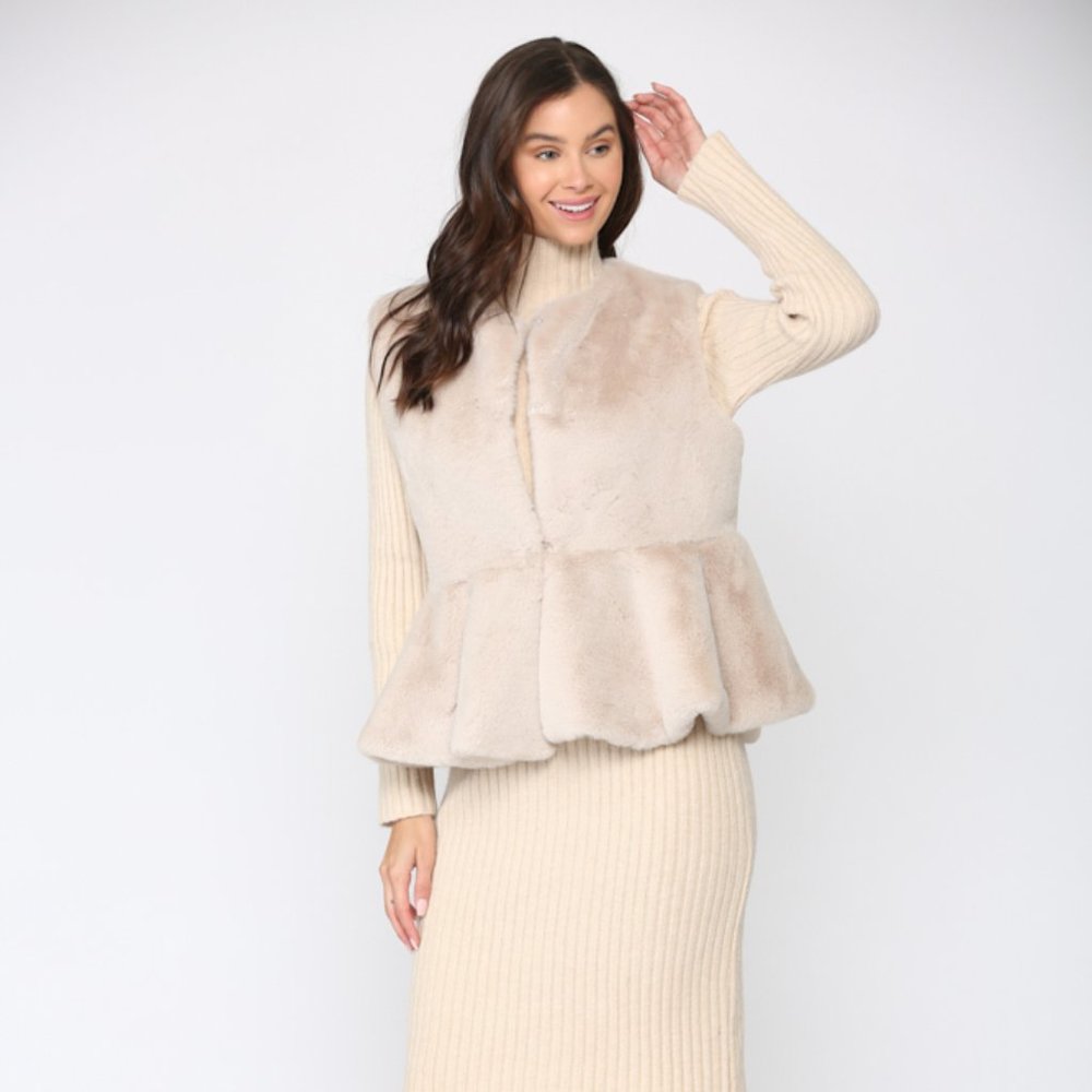 Jemma Fur Vest